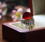 عقیق سرخ یمنی کهنه بی همتا