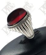 انگشتر عقیق سرخ یمنی  کد A-1143