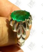 انگشتر زمرد 6 قیراطی گرید AA کد PJ-102